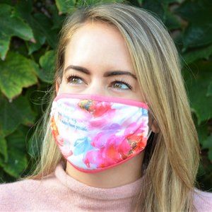 NEW! Faith Mask - Floral / Adult